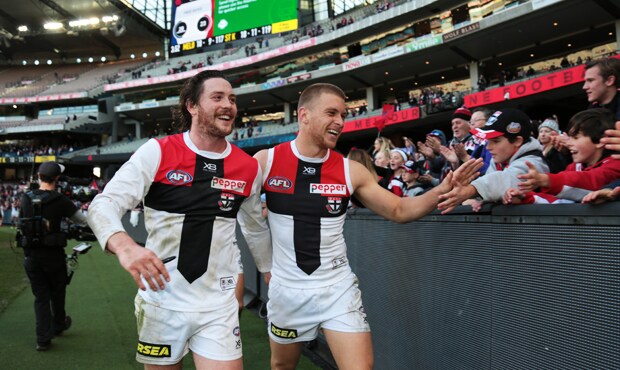 Three-time award-winner Jack Steven and reigning club champion Seb Ross are the favourites for this year's count. - St Kilda Saints,Jake Carlisle,Jack Steven,Jade Gresham,Sebastian Ross,Jack Steele,Jarryn Geary,Jimmy Webster